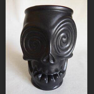 NEW 2016 LE 250 VORTEX HIP-MO-TIZER BLACK SKULL CERAMIC TIKI MUG